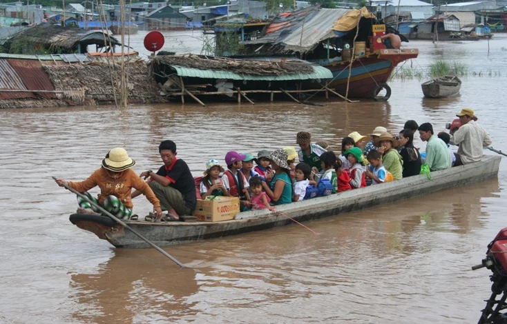 Miền Tây có nhiều kênh rạch nên đảm bảo an toàn cho HS được ngành Giáo dục đặc biệt quan tâm.