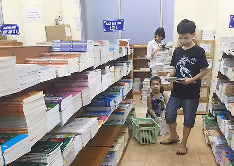 Cảnh báo sách Thủ công lớp 1, 2, 3 in lậu