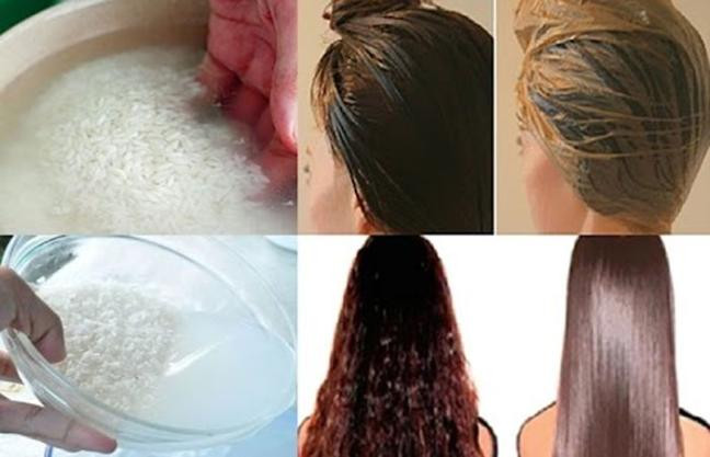 Bí quyết làm trắng da, chăm sóc tóc mềm mượt chỉ với nước vo gạo Bi quyet lam trang da, cham soc toc mem muot chi voi nuoc vo gao