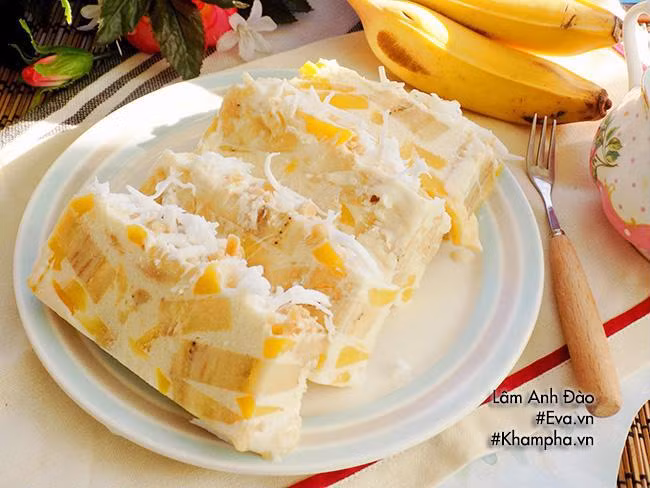 Kem chuối thơm ngon ăn đến đâu mát lạnh, sướng tê người đến đó ảnh 3