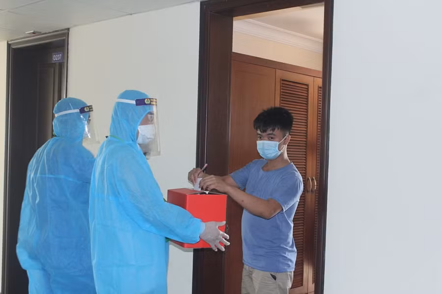 Tại các khu cách ly tập trung được tổ chức rất chặt chẻ trên tinh thần ưu tiên phòng chống dịch.