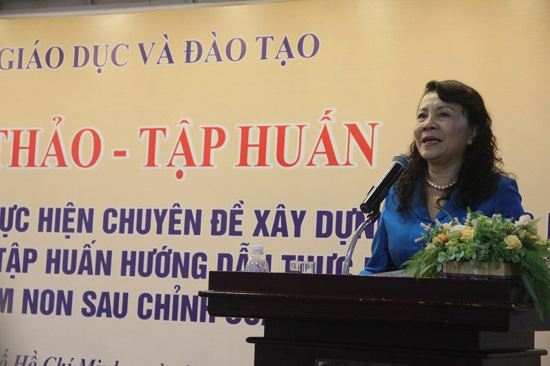 Thứ trưởng Nguyễn Thị Nghĩa phát biểu tại Hội thảo