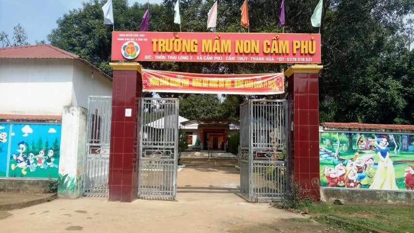 Trường Mầm non Cẩm Phú, huyện Cẩm Thủy, tỉnh Thanh Hóa. Trường Mầm non Cẩm Phú, huyện Cẩm Thủy, tỉnh Thanh Hóa.