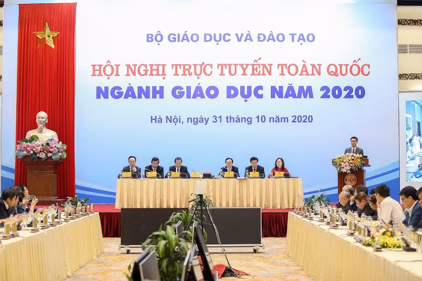 Hội nghị trực tuyến toàn quốc ngành Giáo dục năm 2020