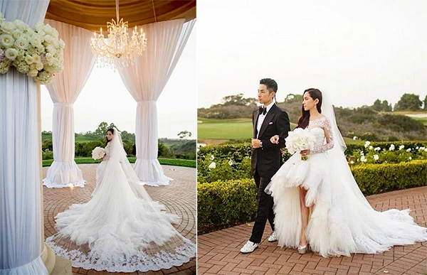 5 “nam thần” Hoa ngữ tổ chức đám cưới như cổ tích