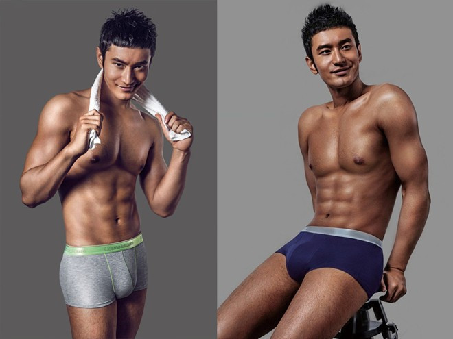 Huỳnh Hiểu Minh vẫn được ví là "hoàng tử Hoa ngữ" bởi gương mặt nam tính, điển trai và thân hình nóng bỏng. Mỹ nam châu Á khoe cơ bụng 6 múi