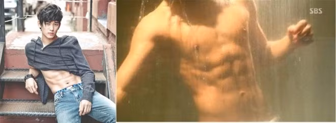 Mỹ nam châu Á khoe cơ bụng 6 múi