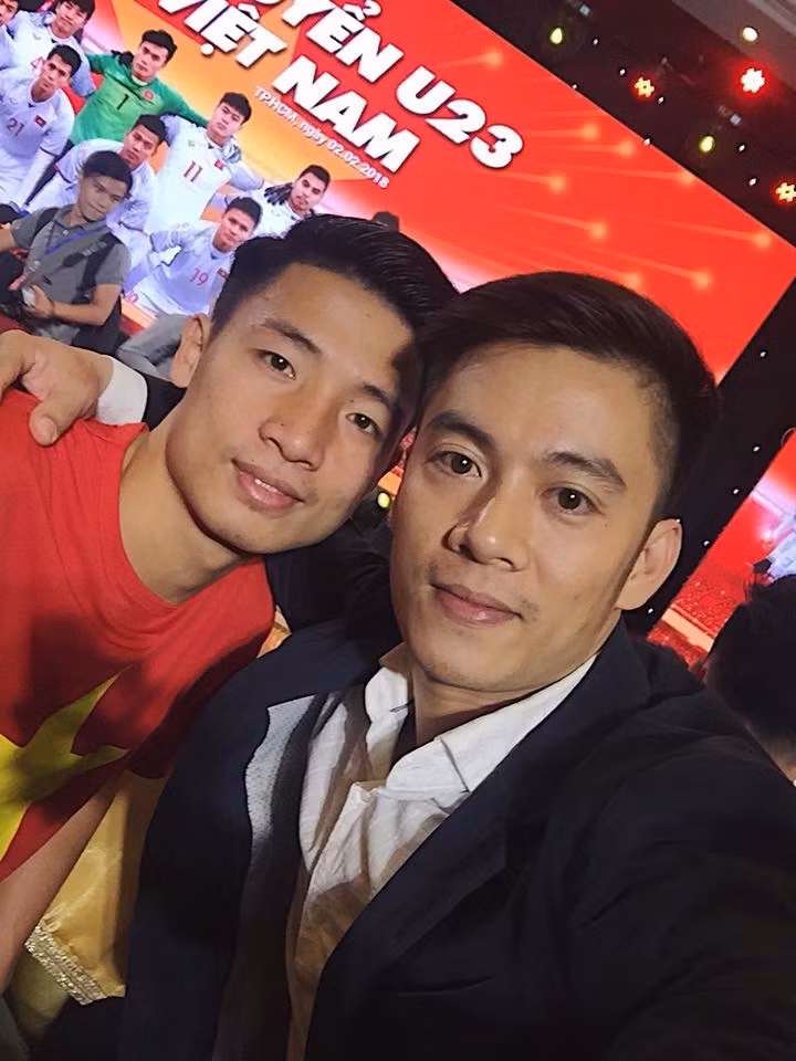 Phạm Bảo Hòa là một trong những vị khách mời của buổi giao lưu với U23 Việt Nam tại TPHCM sau kỳ tích tại U23 châu Á.