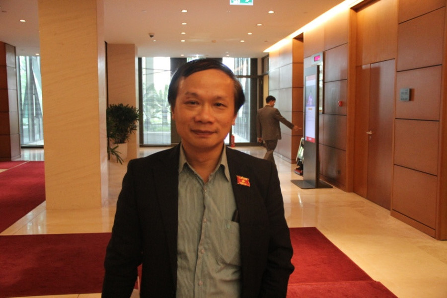 Đại biểu Phạm Tất Thắng. Ảnh: TG Đại biểu Phạm Tất Thắng. Ảnh: TG