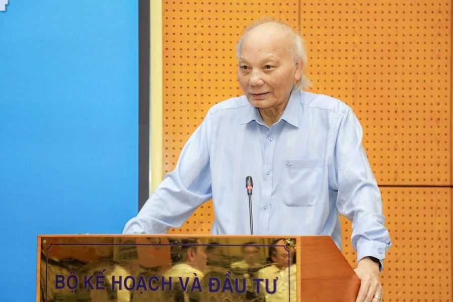 GS.TSKH Nguyễn Mại, Chủ tịch Hiệp hội Doanh nghiệp Đầu tư nước ngoài phát biểu chỉ đạo tại Hội nghị.