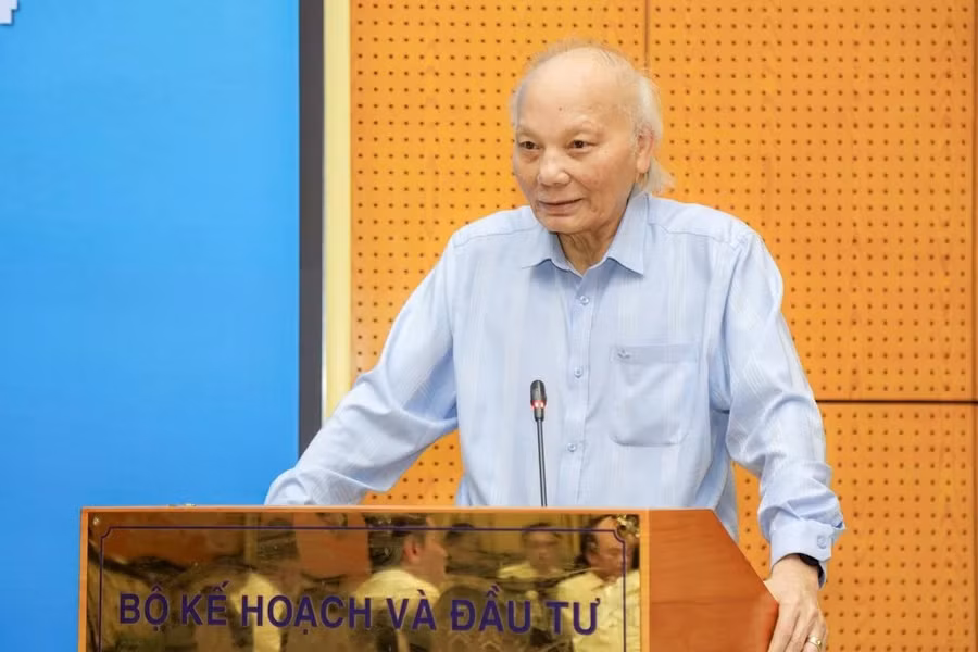 GS.TSKH Nguyễn Mại, Chủ tịch Hiệp hội Doanh nghiệp Đầu tư nước ngoài phát biểu chỉ đạo tại Hội nghị.