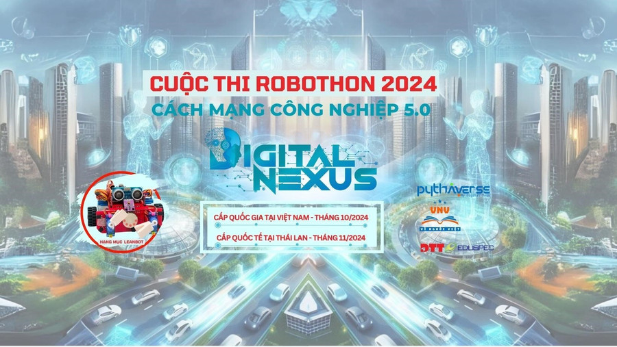 Công bố Cuộc thi Robothon Quốc tế 2024.