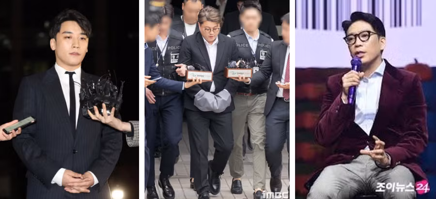 Top 3 sao Hàn trơ tráo sống tốt bất chấp chỉ trích.