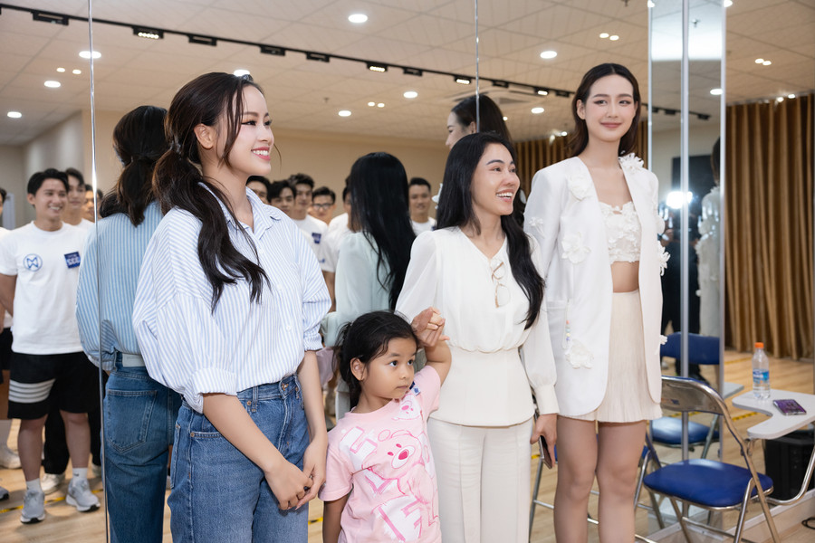 Hoa hậu Lê Nguyễn Bảo Ngọc và Á hậu Đào Hiền.