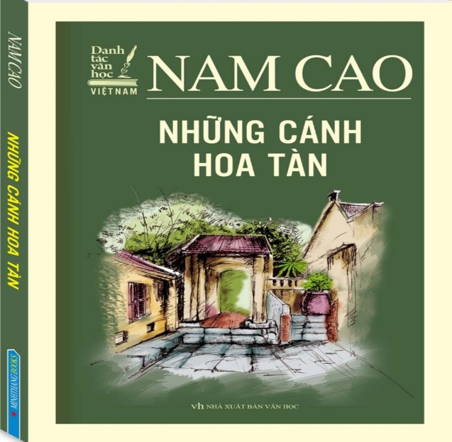 Bìa tập truyện “Những cánh hoa tàn”.