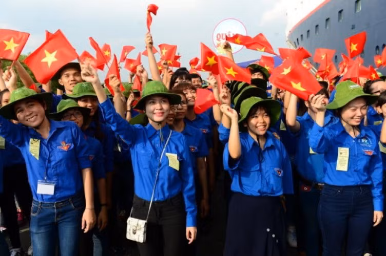 Làm công tác thanh niên cần có kỹ năng tập hợp và năng lực tổ chức các phong trào, hoạt động đoàn. Ảnh: Internet.