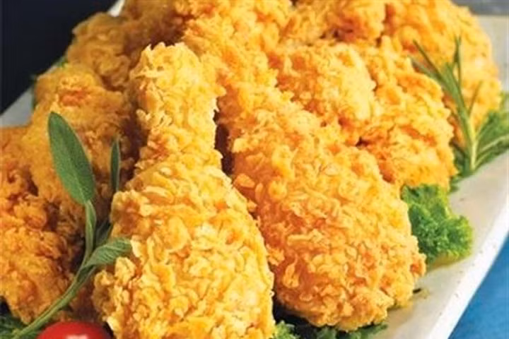 Món gà này nhìn thật hấp dẫn và bắt mắt. Hình internet.