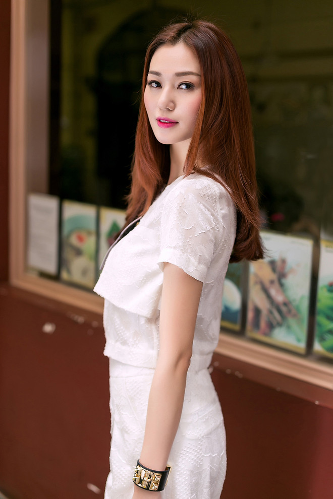 Khánh My phối đồ linh hoạt ngày hè ảnh 8