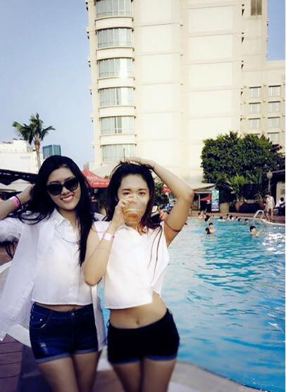 Nhan sắc nóng bỏng, cao 1m8 của chị ruột người mẫu Huỳnh Tiên ảnh 3 Cả 2 chị em đều có thời gian hoạt động trong lĩnh vực người mẫu.