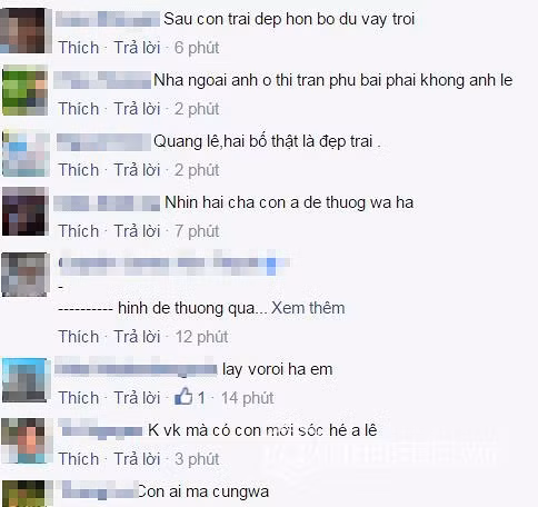 Hot: Quang Lê bất ngờ khoe ảnh con trai bụ bẫm
