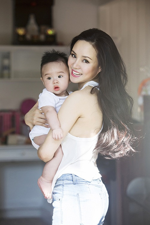 Vy Oanh: “Tôi bớt khó tính sau khi sinh con“ ảnh 1 Vy Oanh: