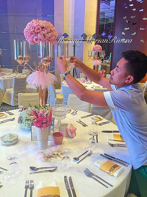 Từng chi tiết của bữa tiệc đều được chuẩn bị chu đáo. marian-2-1244-1443350311.jpg