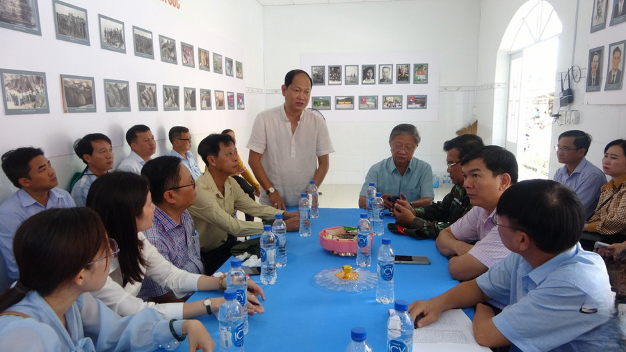 An Giang khảo sát nâng Khu di tích căn cứ cách mạng cấp quốc gia Ô Tà Sóc.
