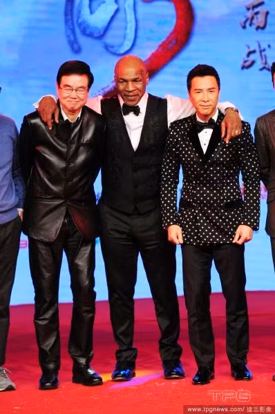 Chân Tử Đan mua bảo hiểm sau khi biết đóng chung với Mike Tyson. Ảnh: TPG.