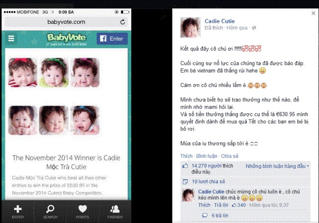 Con gái lai Tây của Elly Trần ẵm giải nhất cuộc thi Baby Vote Con gái lai Tây của Elly Trần ẵm giải nhất cuộc thi Baby Vote 1