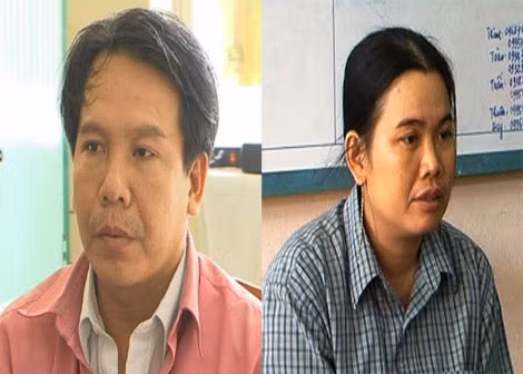 Phạm Văn Nhân và Võ Thị Tuyết Nga.