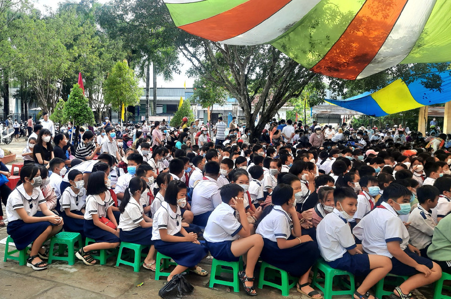 Học sinh An Giang tựu trường ngày 28/8, khai giảng ngày 5/9.