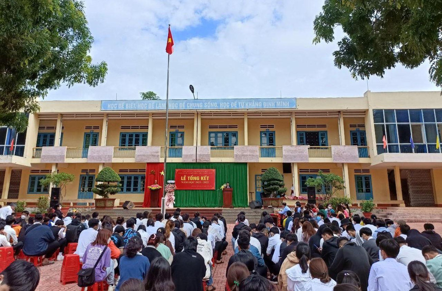 Lễ tổng kết năm học của Trung tâm GDNN – GDTX TP Buôn Ma Thuật.