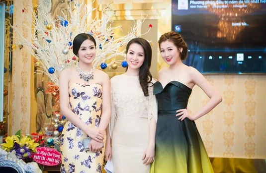 Cựu hoa hậu, á hậu Việt Nam hội ngộ khoe sắc