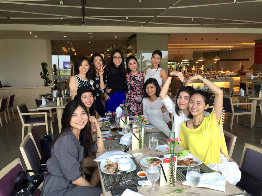 Những hình ảnh đời thường giản dị của Á hậu Thúy Vân