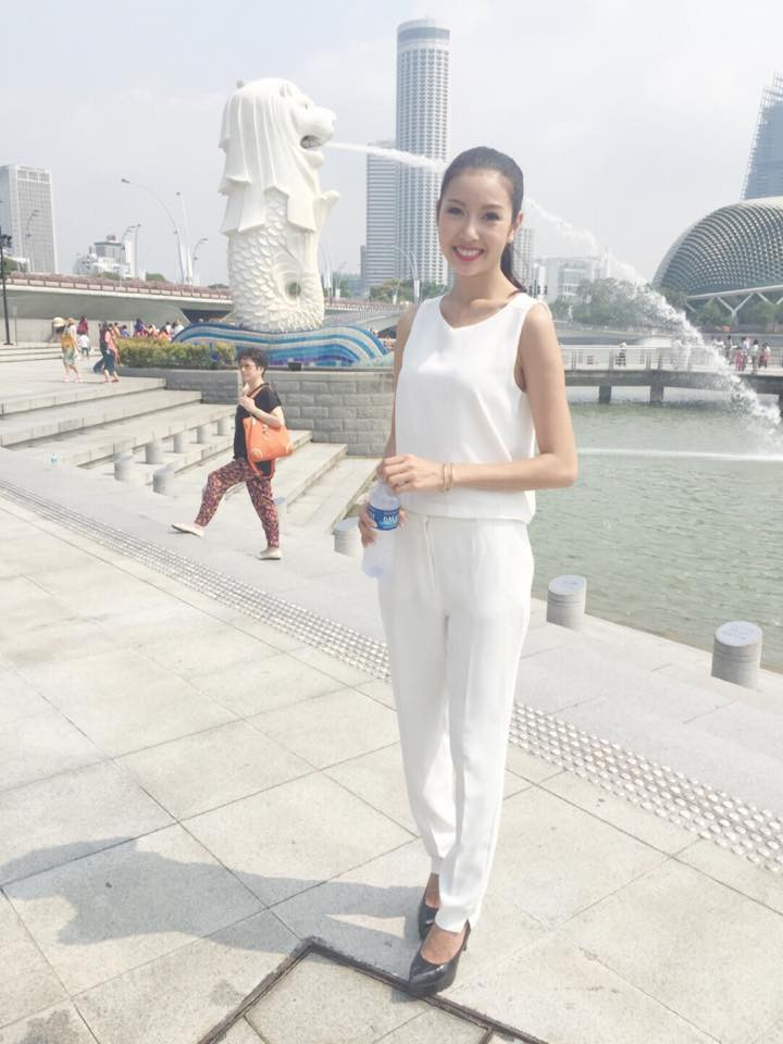 Những hình ảnh đời thường giản dị của Á hậu Thúy Vân