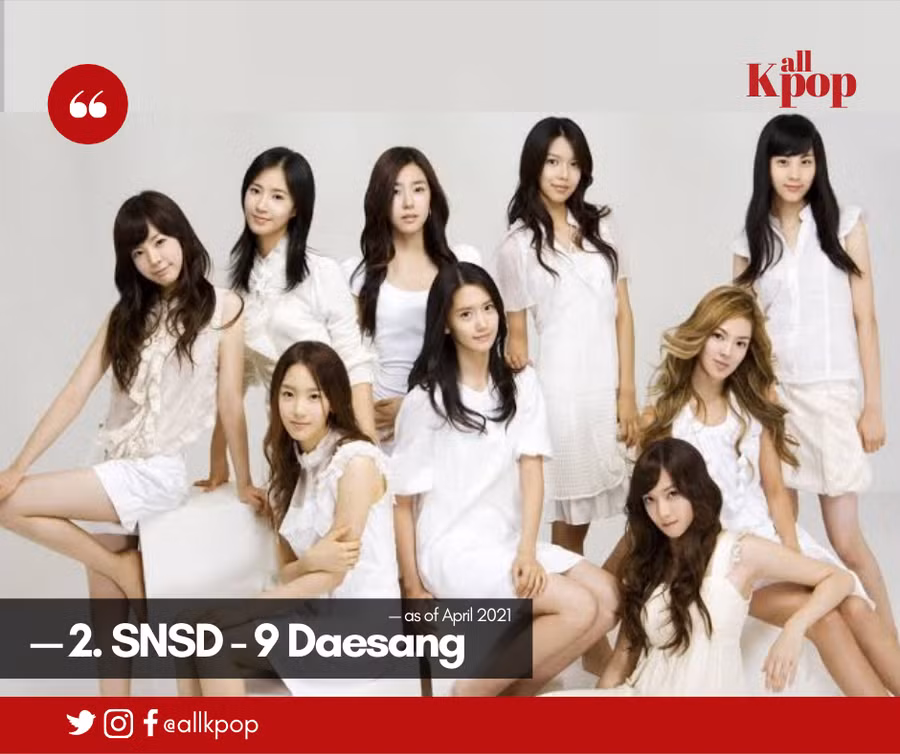 10 nhóm nhạc nữ nhận nhiều giải Daesang nhất mọi thời đại ảnh 9