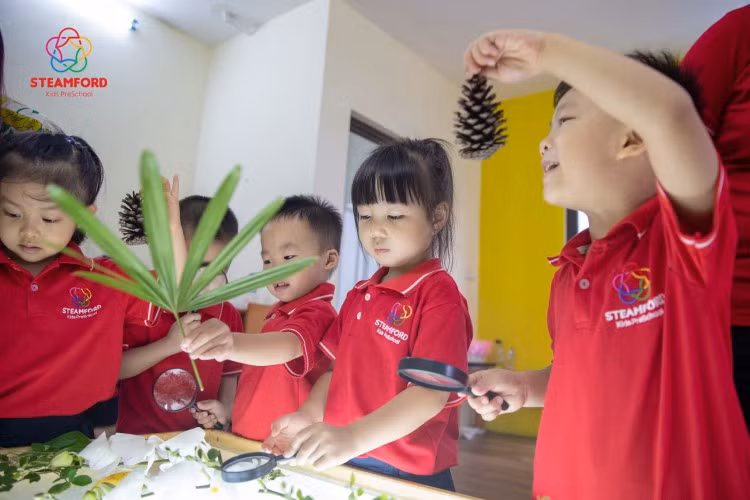 Biểu cảm của con trẻ của hành động của người lớn. Ảnh: Đại Quang.