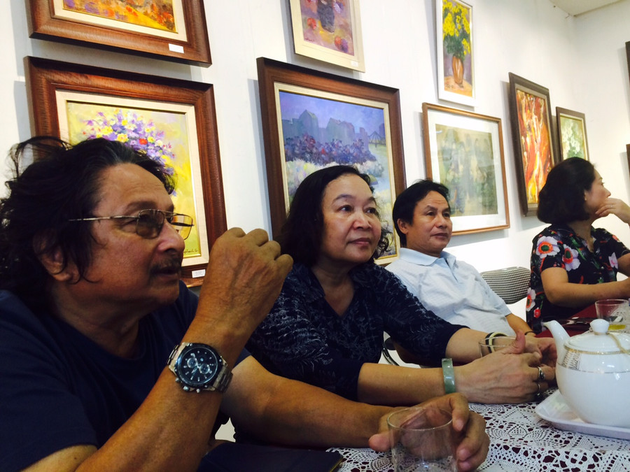 Hoạ sĩ Lê Trí Dũng nhận xét các tác phẩm