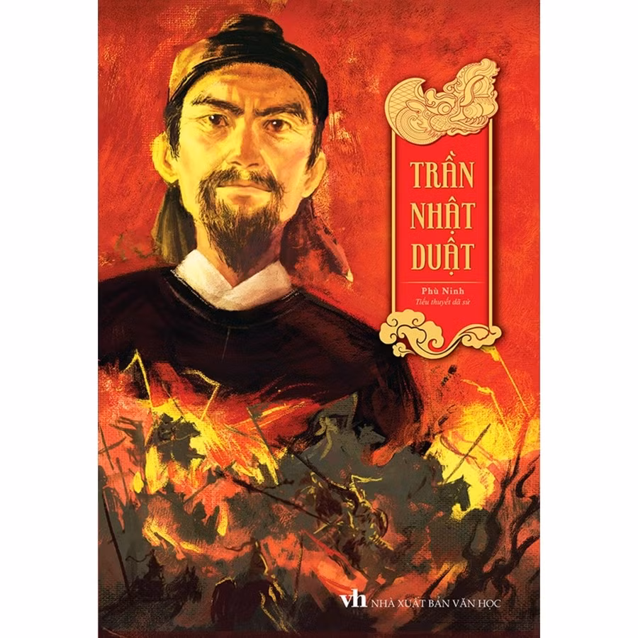 Bìa tiểu thuyết dã sử Trần Nhật Duật. Ảnh: NXB Văn học