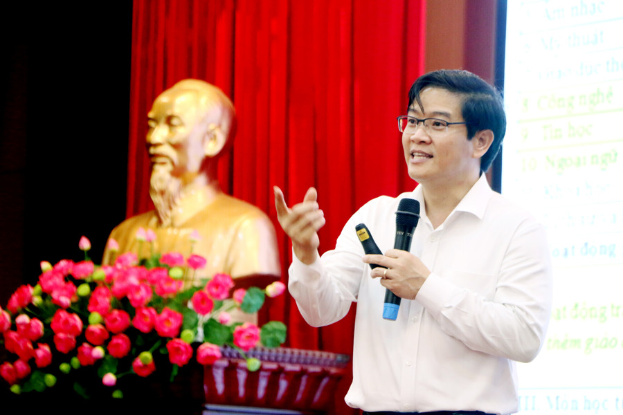 TS Thái Văn Tài – Vụ trưởng Vụ Giáo dục Tiểu học (Bộ GD&amp;ĐT). Ảnh: TG