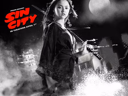 Miho trong “Sin City” (Thành phố tội ác - 2005)