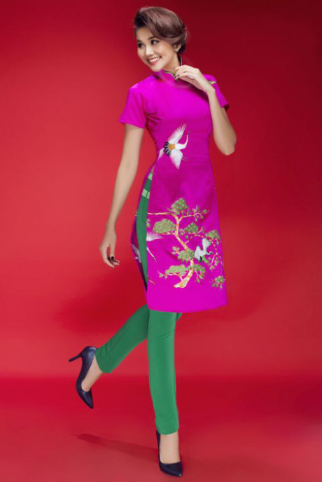 Chỉ cần áo dài, quần... không quan trọng! - Ảnh 4 Chi can ao dai, quan... khong quan trong! - Anh 4