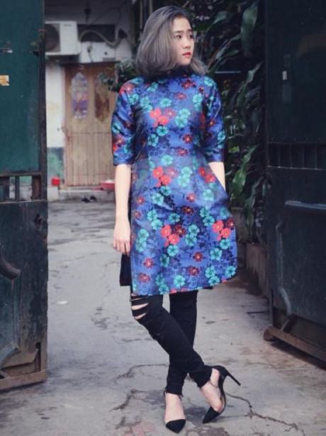 Chỉ cần áo dài, quần... không quan trọng! - Ảnh 10 Chi can ao dai, quan... khong quan trong! - Anh 10