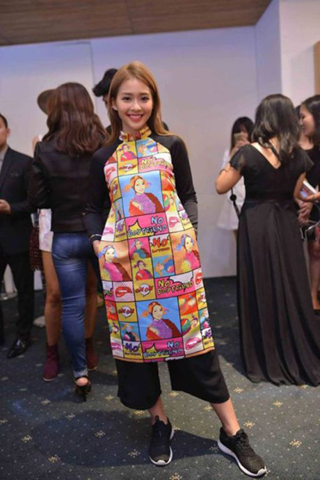 Chỉ cần áo dài, quần... không quan trọng! - Ảnh 9 Chi can ao dai, quan... khong quan trong! - Anh 9