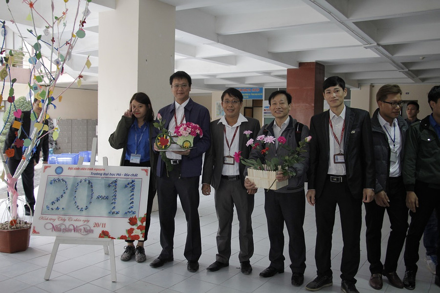 Thứ trưởng Lê Hải An khi còn công tác tại Trường ĐH Mỏ - Địa chất