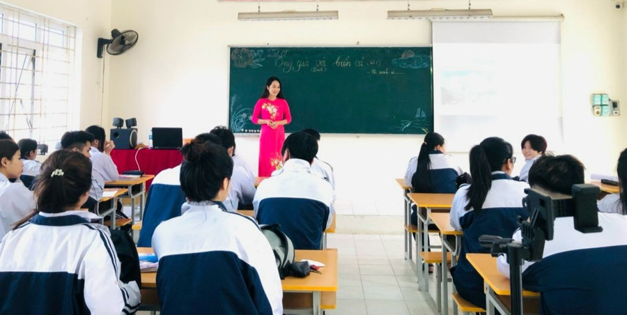 Nhà giáo mong muốn quyền lợi được đảm bảo theo đúng quy định của pháp luật. Ảnh minh họa: Lan Anh