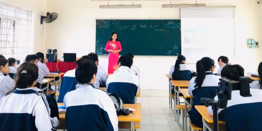 Nhà giáo mong muốn quyền lợi được đảm bảo theo đúng quy định của pháp luật. Ảnh minh họa: Lan Anh