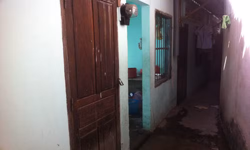 Căn nhà trọ nơi xảy ra sự việc