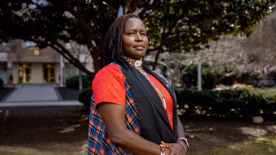 Tiến sĩ Kakenya Ntaiya (1978), nhà sáng lập tổ chức phi lợi nhuận Kakenya’s Dream. Ảnh: IT