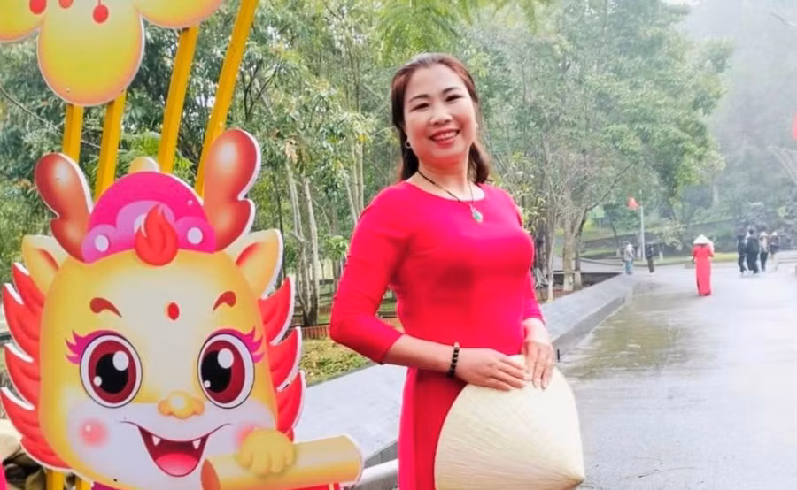 Cô Nguyễn Thị Minh Thủy – Phó Hiệu trưởng Trường Mầm non Sơn Lễ (huyện Hương Sơn, Hà Tĩnh). Ảnh: Hồ Phương